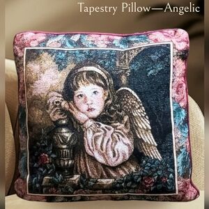 Angelic Tapestry Pillow